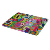 À Découper Happy Place 6 x 7 Déco Planche de coupe en verre (Coin)