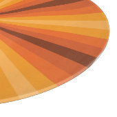 À Découper Illusion optique Planche de coupe en verre orange (Coin)