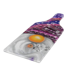 À Découper Joyeux Noël Gnome En Planche De Coupe Casquette Vi