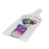 À Découper Jus de bleuets Cool Boisson Planche (Coin)