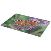À Découper Papillon Peackock Planche Décorative Verre (Coin)