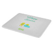 À Découper Pâques Hatchlings Planche de coupe en verre (Coin)