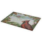 À Découper Planche de coupe Cardinal d'hiver (Coin)