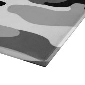À Découper Planche De Coupe De Camouflage Gris Et Noir (Coin)
