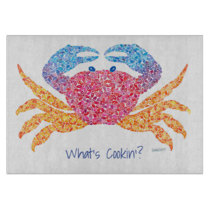 À Découper Planche de coupe de crabe