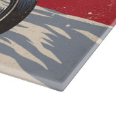 À Découper Planche de coupe de Noël de Biker Père Noël (Coin)