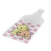 À Découper Planche de coupe en verre Cat Meow (Coin)