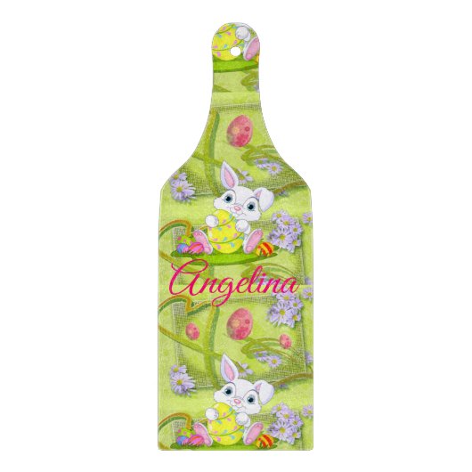 À Découper Planche de coupe en verre de Pâques (Devant)