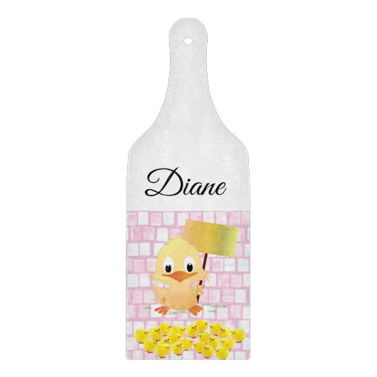 À Découper Planche de coupe en verre de Pâques (Devant)