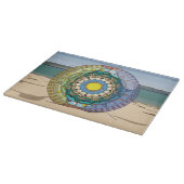 À Découper Planche de coupe en verre d'été (Coin)