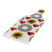 À Découper Planche de coupe en verre Fleur de soleil (Coin)