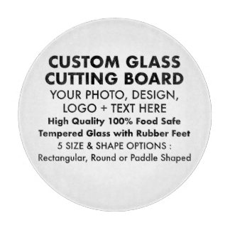 À Découper Planche de coupe en verre trempé sur mesure - 12"
