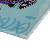 À Découper Planche de découpe de la tortue de mer de mosaïque (Coin)