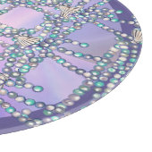 À Découper Planche de découpe de sirène d'océan violet (Coin)