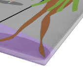 À Découper Planche de découpe de vacances tropicales rétro (Coin)