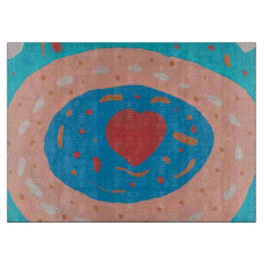 À Découper Planche de découpe Love Circles (Devant)