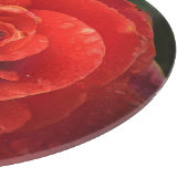 À Découper Planche de la rose orange rouge botanique foncée M (Coin)