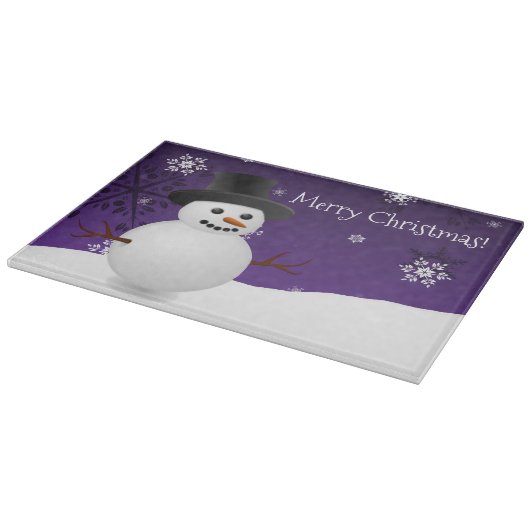 À Découper Planche de neige violette - Planche de coupe de No (Coin)