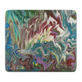 À Découper Planche décorative en verre Abstrait (Devant)