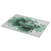 À Découper Planche Décorative turquoise Betta Fish (Coin)