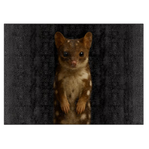 À Découper Planche en verre Black 4 Luxe avec Sweet Quoll