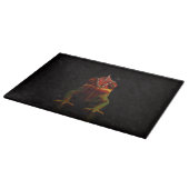 À Découper Planche en verre Black 4 Luxe Caméléon panthère (Coin)