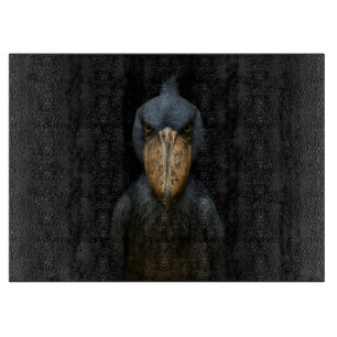 À Découper Planche en verre Black 4 Luxe représentant l'oisea