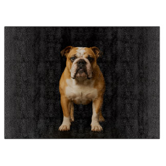 À Découper Planche en verre Black 4 Luxe Stamina Bulldog