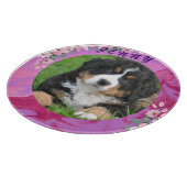 À Découper Plutôt En Rose Cute Chiot Moderne Planche (Coin)