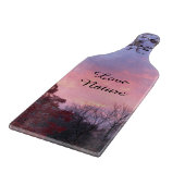 À Découper Plutôt Rose Bleu Sunset Planche Coupe (Coin)