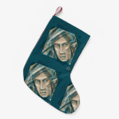 A Defiant Green Elf Kleine Kerstsok (Voorkant (Hangend))