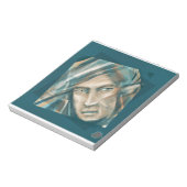 A Defiant Green Elf Notitieblok (Gedraaid)