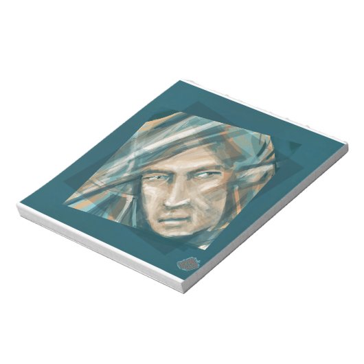 A Defiant Green Elf Notitieblok (Gedraaid)