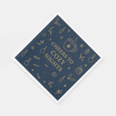 À des soirées cosy en papier serviette (Coin)