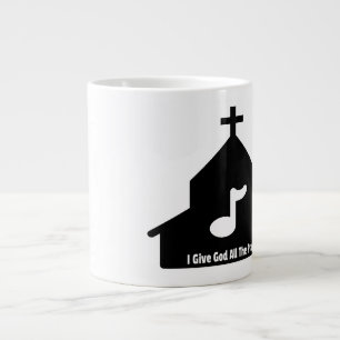 À Dieu Toutes Les Louanges - Jumbo Mug