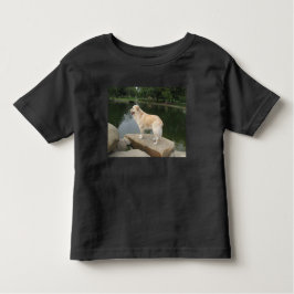A Dog At A Pond Kinder Shirts