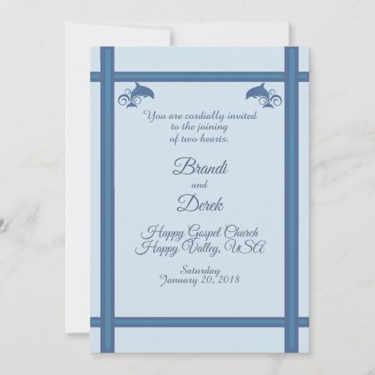 A Dolphin Kaart (Voorkant)