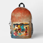 À Dos Imprimé #accessoiretextile Impression Couture Sac (Recto)