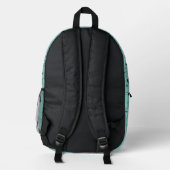 À Dos Imprimé Beaucoup de Black Cats Design BackPack sac (Verso)