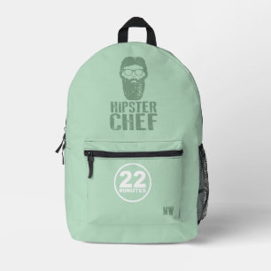 À Dos Imprimé Chef Hipster - CBC 22 Minutes Personnaliser le sac