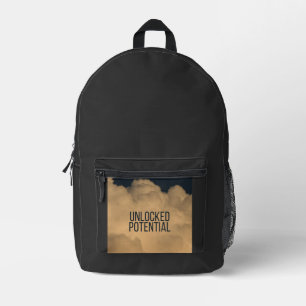 À Dos Imprimé Imprimer le sac de coupe