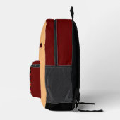 À Dos Imprimé Imprimer le sac de coupe (Droite)