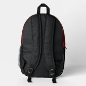 À Dos Imprimé Imprimer le sac de coupe (Verso)