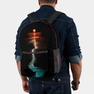 À Dos Imprimé Imprimer le sac de coupe