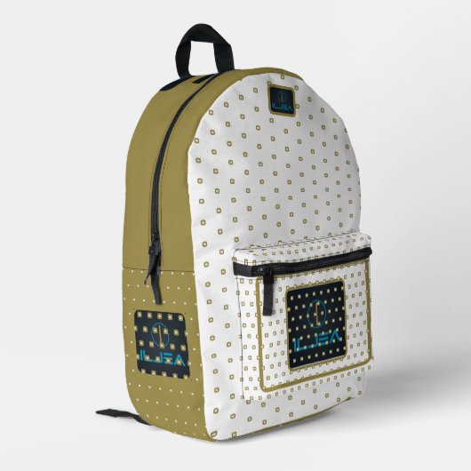 À Dos Imprimé Imprimer le sac de coupe (Coin arrière gauche)