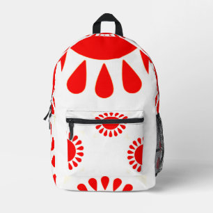 À Dos Imprimé Imprimer le sac de coupe