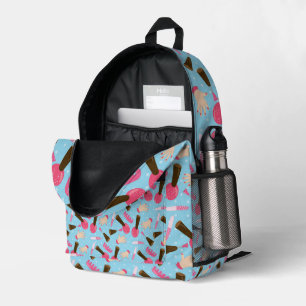 À Dos Imprimé Imprimer le sac de coupe