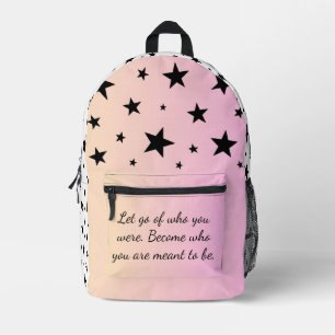 À Dos Imprimé Imprimer le sac de coupe
