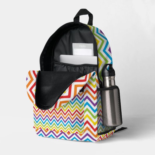 À Dos Imprimé Imprimer le sac de coupe (Coin arrière droit (ouvert))