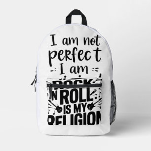 À Dos Imprimé Imprimer le sac de coupe